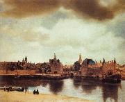 Jan Vermeer View of Delft Spain oil painting artist